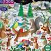 eeBoo Puzzle with 1000 Pieces - The Little Christmas Tree