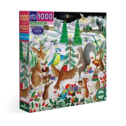 eeBoo Puzzle with 1000 Pieces - The Little Christmas Tree
