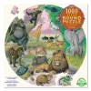 eeBoo, Round Puzzle 1000 Pieces - Africa