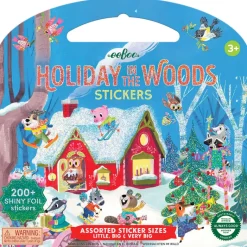 eeBoo Sticker Book, Christmas in the Forest