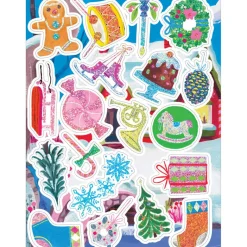 eeBoo Sticker Book, Christmas in the Forest