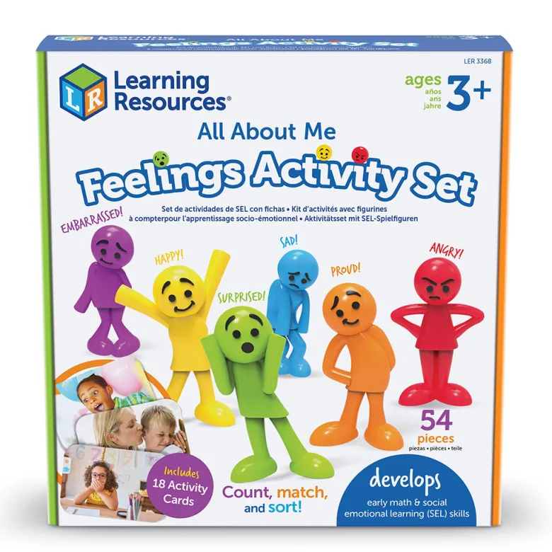 Explore Emotions and Body Language - Activity Set with Figures