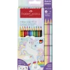 Faber-Castell, 10 +3 Grip Unicorn Colored Pencils, Sparkle