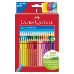 Faber-Castell 36 Piece Grip Watercolor Pencils