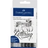 Faber-Castell Artist Pens, Handwriter Starter Set - Grey