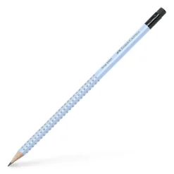 Faber-Castell Graphite Pencil B with Eraser, Sky Blue