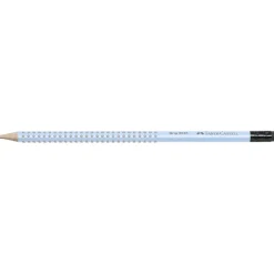 Faber-Castell Graphite Pencil B with Eraser, Sky Blue