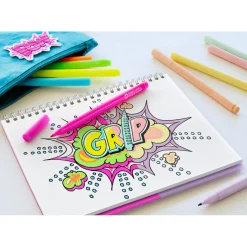 Faber-Castell Grip Markers, Neon and Pastel - Set of 10 Pieces