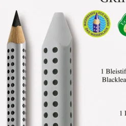 Faber-Castell 3-in-1 Jumbo Grip, Silver