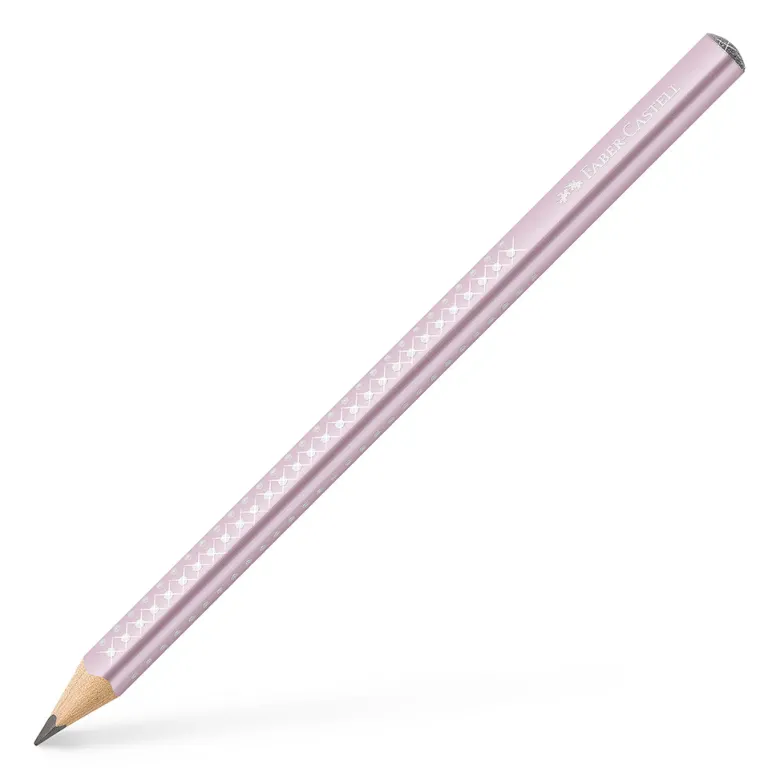 Faber-Castell, Jumbo Sparkle Pencil - Rose Metallic