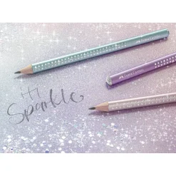 Faber-Castell, Jumbo Sparkle Pencil - Rose Metallic