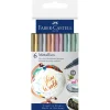 Faber-Castell Metallic Markers, Set of 6