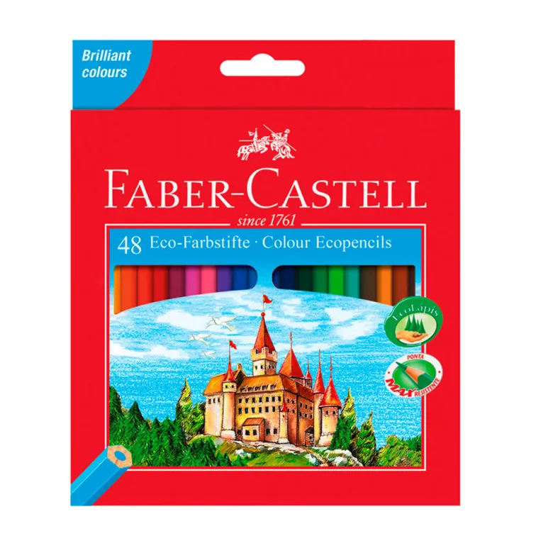Faber-Castell, 48-Pack Colored Pencils