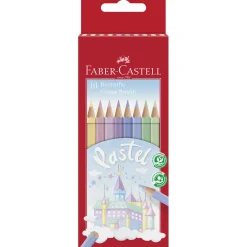 Faber-Castell, 10-Pack Colored Pencils - Pastel