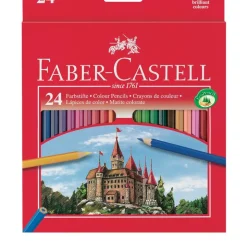 Faber-Castell, 24-Piece Colored Pencil Set