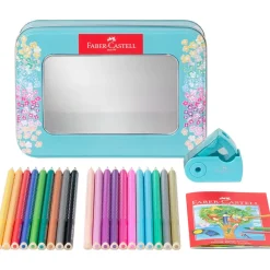 Faber-Castell Sparkle, 20 Colored Pencils in Box + Sharpener