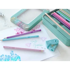 Faber-Castell Sparkle, 20 Colored Pencils in Box + Sharpener