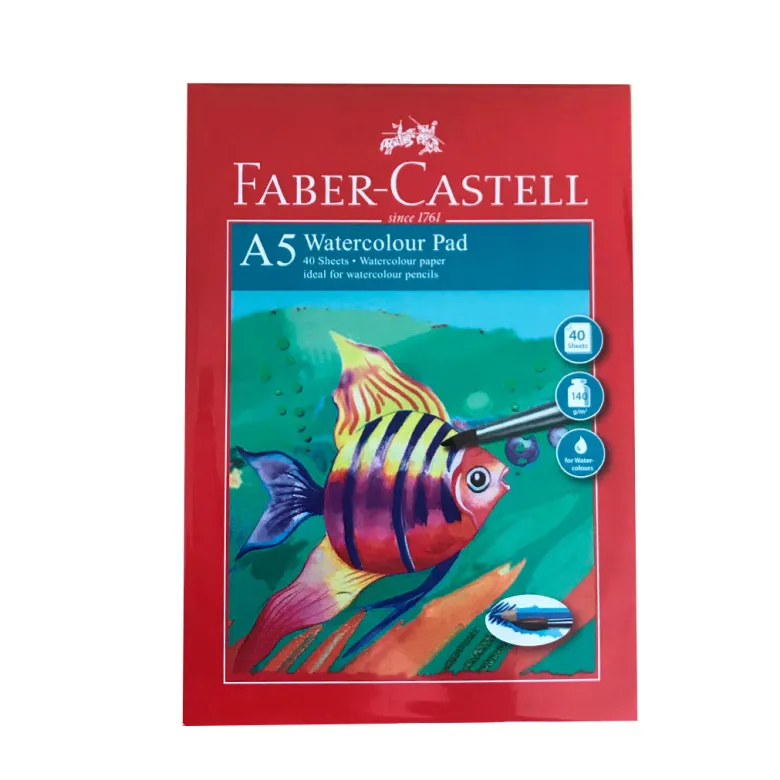 Faber-Castell Watercolor Pad in A5 Format