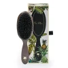 Fan Palm Hairbrush, Mink - Medium