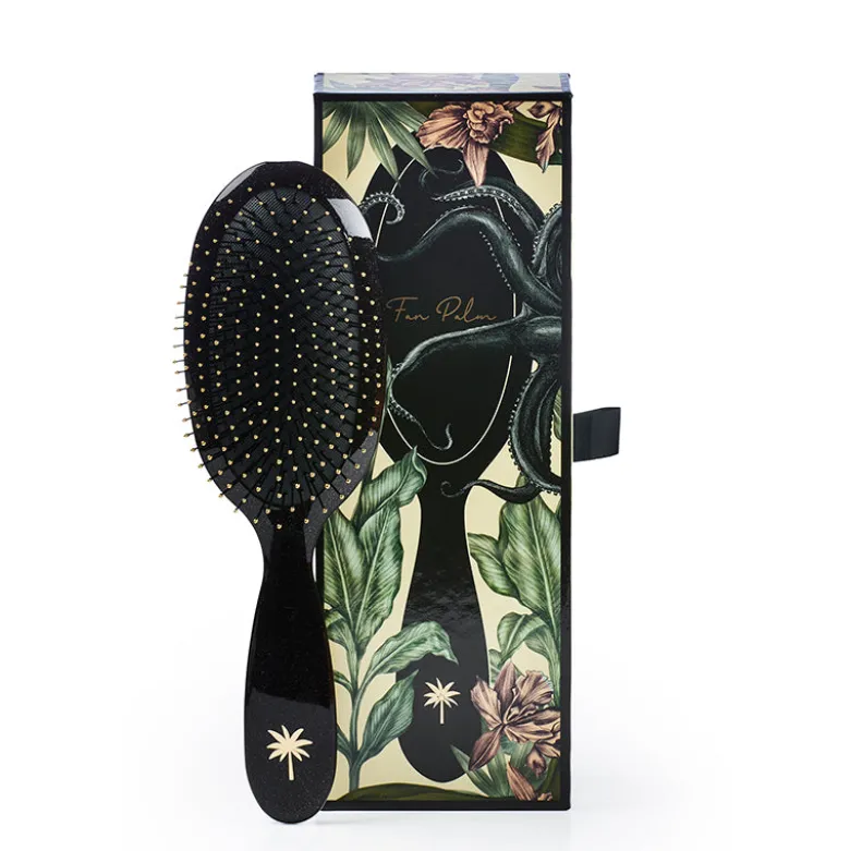 Fan Palm Hairbrush, Octopus Wet Brush - Medium
