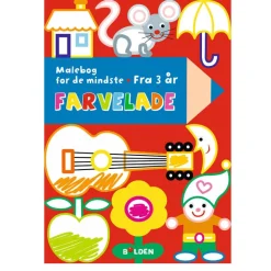 "Farvelade Coloring Book for Little Ones - Ages 3 and Up"