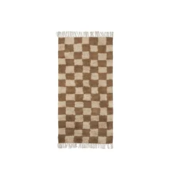 ferm Living Area Rug, Mara Washable Rug, Tan/Warm Sand - 80 x 150 cm