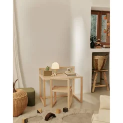 ferm Living, Frill Portable Lamp – Cashmere White