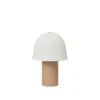 ferm Living, Frill Portable Lamp - Rose/White