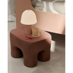 ferm Living, Frill Portable Lamp - Rose/White
