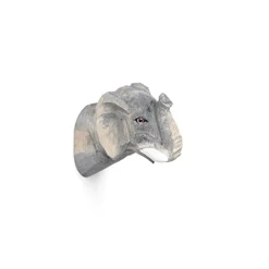ferm Living Handcrafted Hook, Wild Life - Elephant