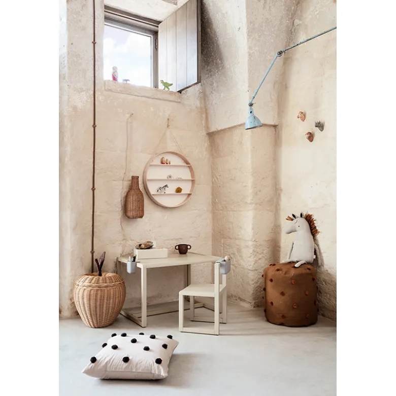 ferm Living Handmade Hook, Wild Life - Hippo