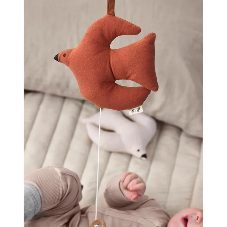 ferm Living Music Box, Swif Bird - Baked Clay
