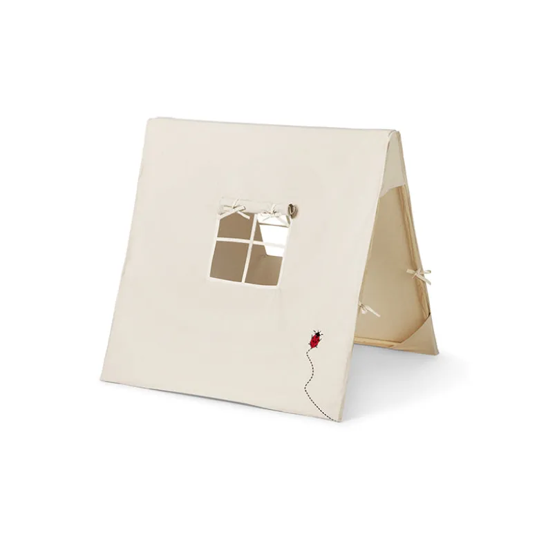 ferm Living Play Tent, Ladybird Embroidery