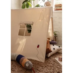ferm Living Play Tent, Ladybird Embroidery