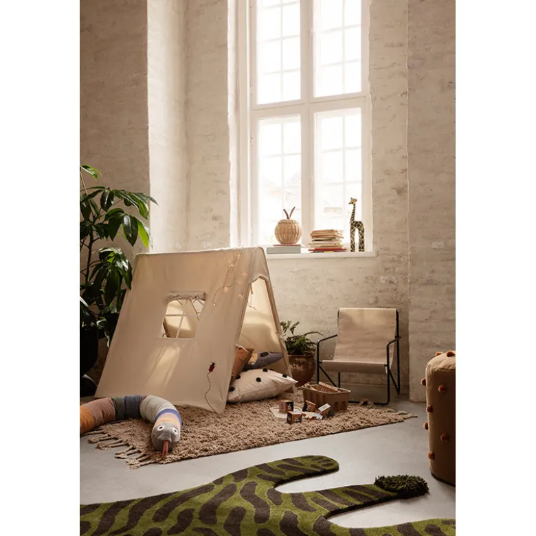 ferm Living Play Tent, Ladybird Embroidery