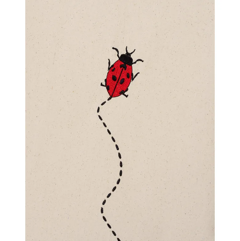 ferm Living Play Tent, Ladybird Embroidery