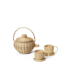 ferm Living Rattan Tea Set