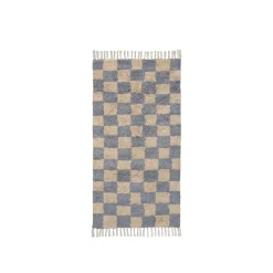 ferm Living Rug, Mara Washable Rug in Elm Green/Warm Sand - 80 x 150 cm