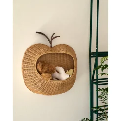 ferm Living Wall Basket, Apple Braided