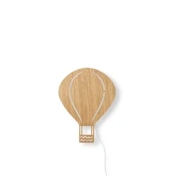 ferm Living Wall Lamp, Hot Air Balloon - Oiled Oak