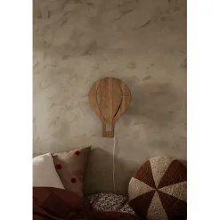 ferm Living Wall Lamp, Hot Air Balloon - Oiled Oak