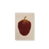 ferm Living Wool Rug, Strawberry - Small