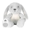Flow Amsterdam Heartbeat Teddy Bear, Milo - Grey