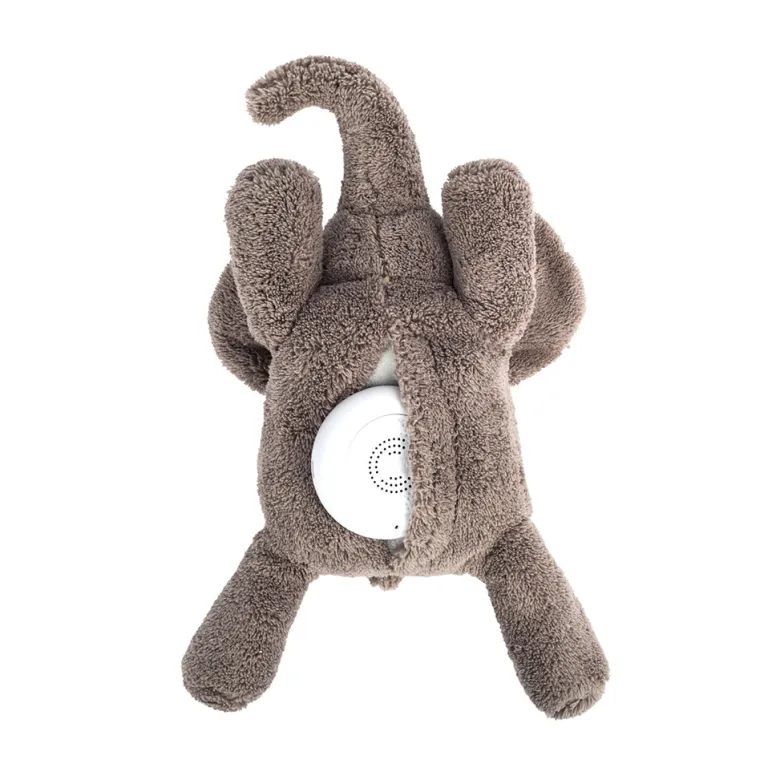 Flow Amsterdam Heartbeat Plush, George Elephant - Grey