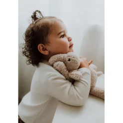 Flow Amsterdam Heartbeat Sound Plush, George the Elephant - Blush