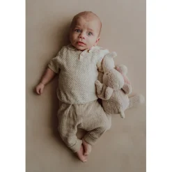 Flow Amsterdam Heartbeat Sound Plush, George the Elephant - Blush