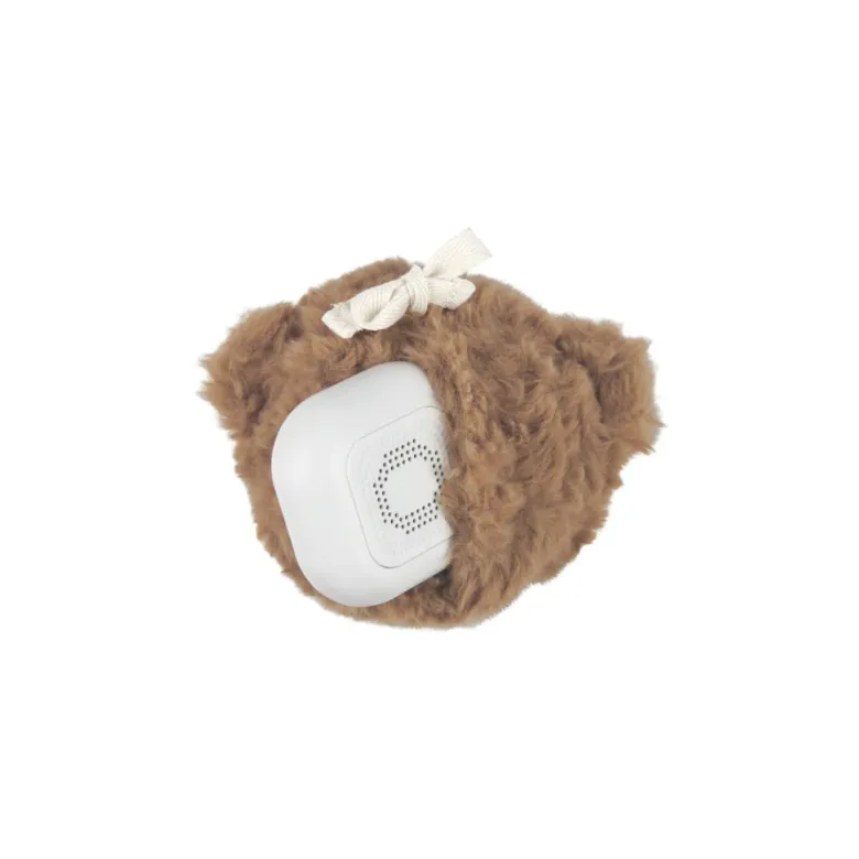 Flow Amsterdam Lou Heartbeat Sound Plush Toy To-Go, Brown