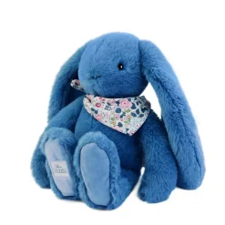 Flower Bunny in Blue, 35 cm