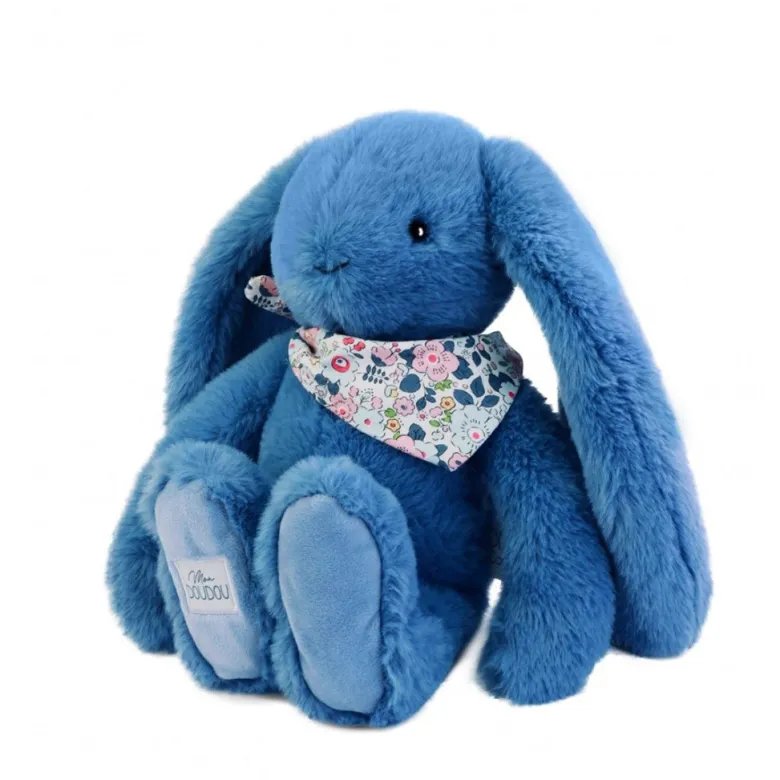 Flower Bunny in Blue, 35 cm