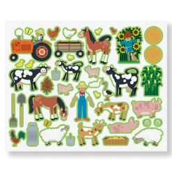 Foam Stickers, Reusable - My Habitat